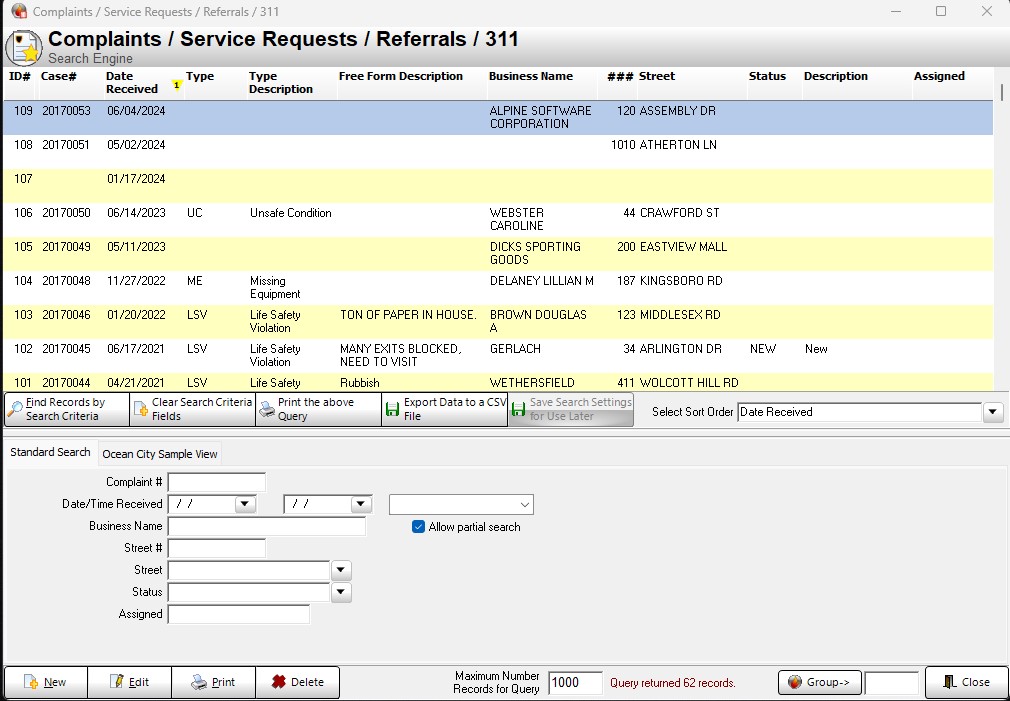 Fire Prevention Violation Tracking 2